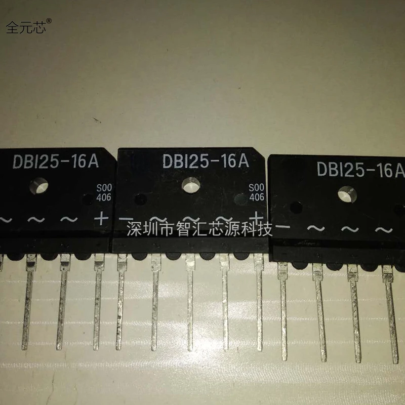 

DBI25-14A Three-phase rectifier device High-power voltage bridge stack 25A1400V DB125-14A