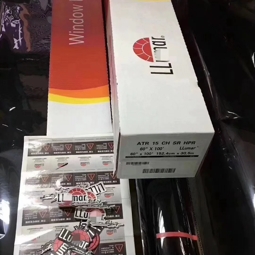 LLumar brand Atr35% vlt window film LLumar quality nano ceramic car solar protection privacy coloring glass film car sticker cer
LLumar brand Atr35% vlt window film LLumar quality nano ceramic car solar protection privacy coloring glass film car sticker cer