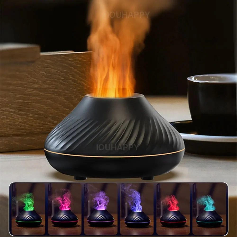 Volcanic Flame Aroma Diffuser Essential Oil Lamp USB Portable Ultrasonic Air Humidifier with Color Night Light For Home Office
Volcanic Flame Aroma Diffuser Essential Oil Lamp USB Portable Ultrasonic Air Humidifier with Color Night Light For Home Office