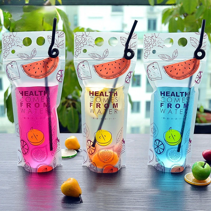 50pcs 500ML Portable Stand up Plastic Zip Lock Bag Hot & Cold Summer Beverage Plastic Food Milk Juice Beer Drinking Pouches
50pcs 500ML Portable Stand up Plastic Zip Lock Bag Hot & Cold Summer Beverage Plastic Food Milk Juice Beer Drinking Pouches