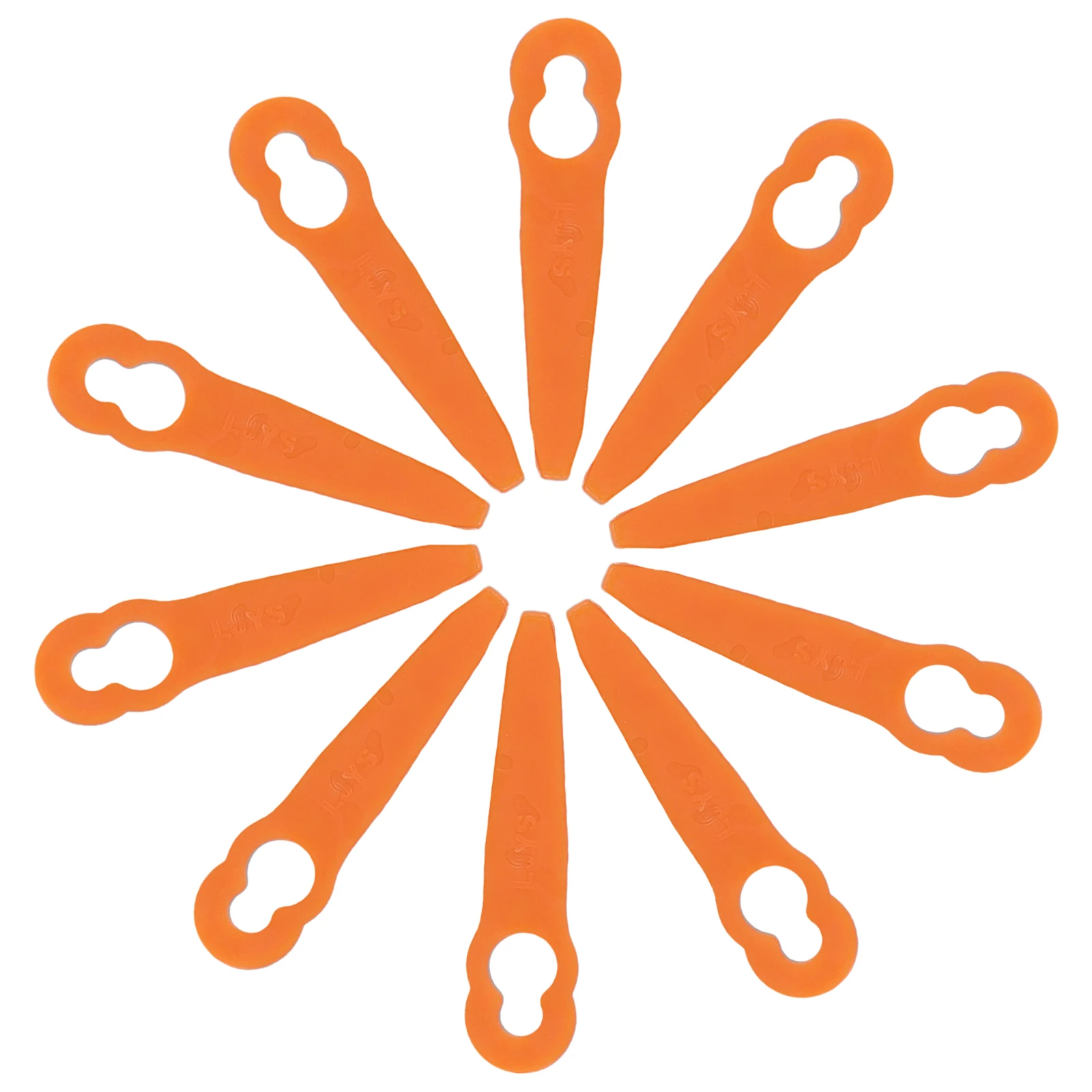 Plastic Lawn Mower Blades Orange Plastic Replaceable 84mm Height Grass Trimmer Gardening Accessories Brand New
Plastic Lawn Mower Blades Orange Plastic Replaceable 84mm Height Grass Trimmer Gardening Accessories Brand New