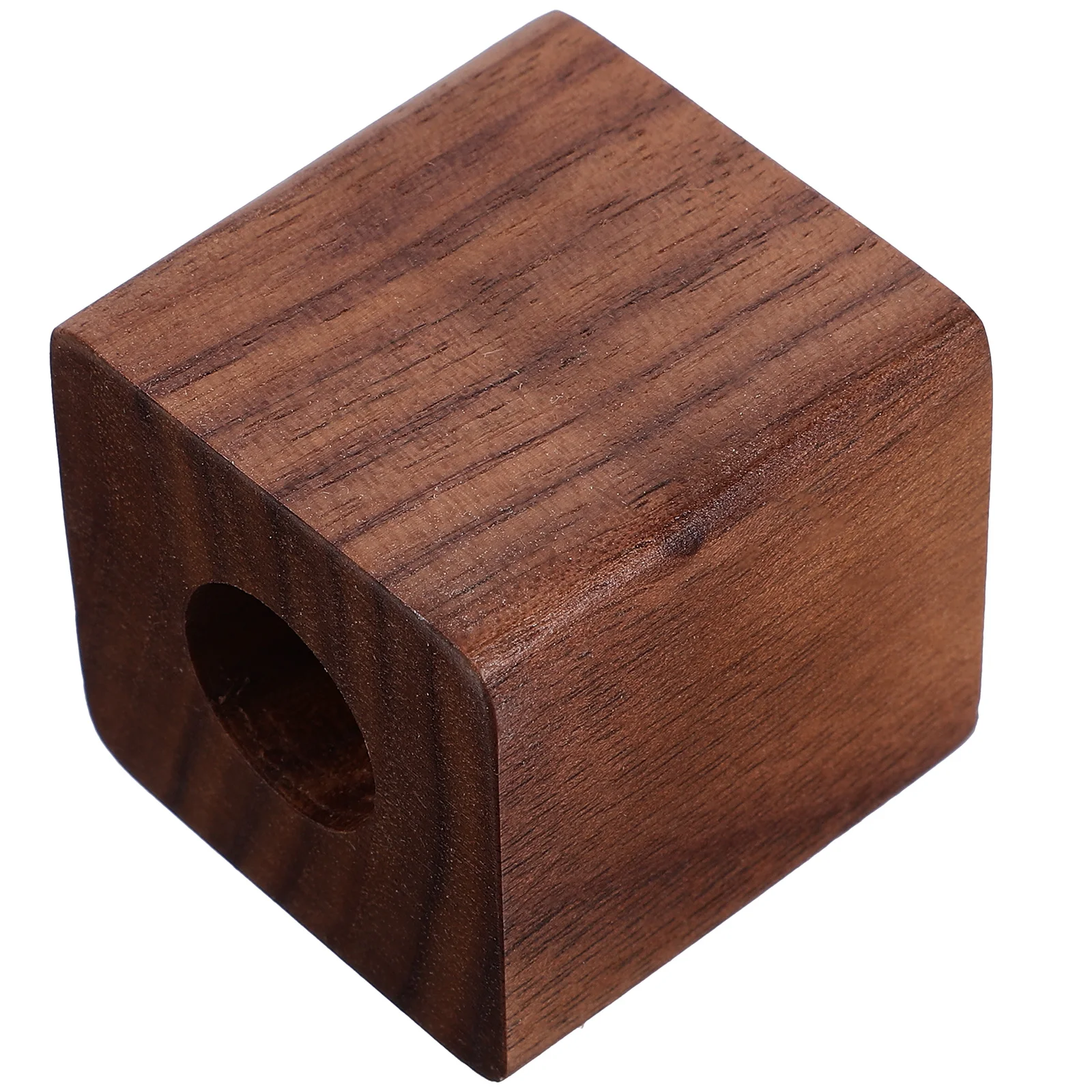 

Cube Pen Holder Pen Rest Stand Wood Pen Storage Base Home Office School Single Pen Stand Home Pen School Desk Pen Base