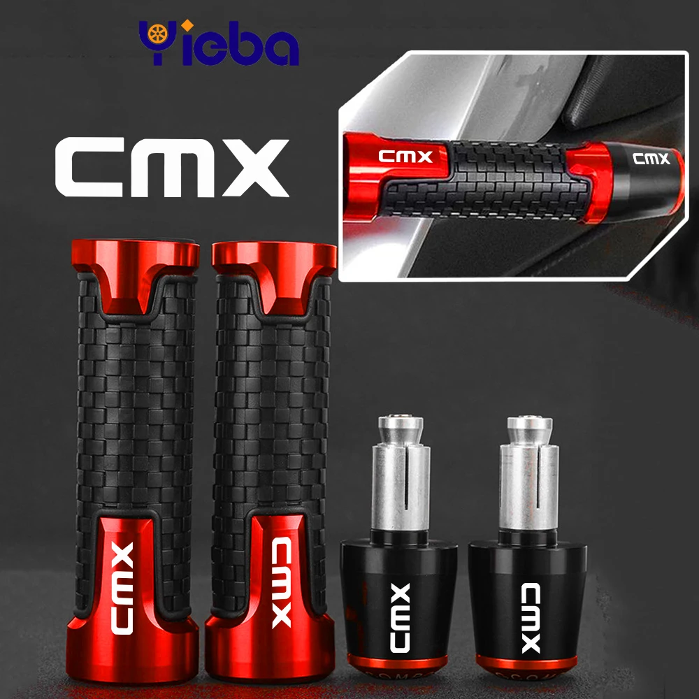 

FOR Honda Motorcycle 7/8"22MM Handlebar Hand Grips End Rebel CMX 300 500 1100 CMX300 CMX500 CMX1100 All Years 2024 2023 2022 21