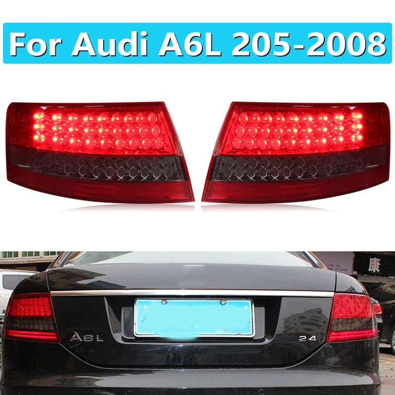 1Set Tail lights For Audi A6L A6 2005 2006 2007 2008 Car Taillights LED DRL Running lights Fog lights tail lights Car Styling
1Set Tail lights For Audi A6L A6 2005 2006 2007 2008 Car Taillights LED DRL Running lights Fog lights tail lights Car Styling