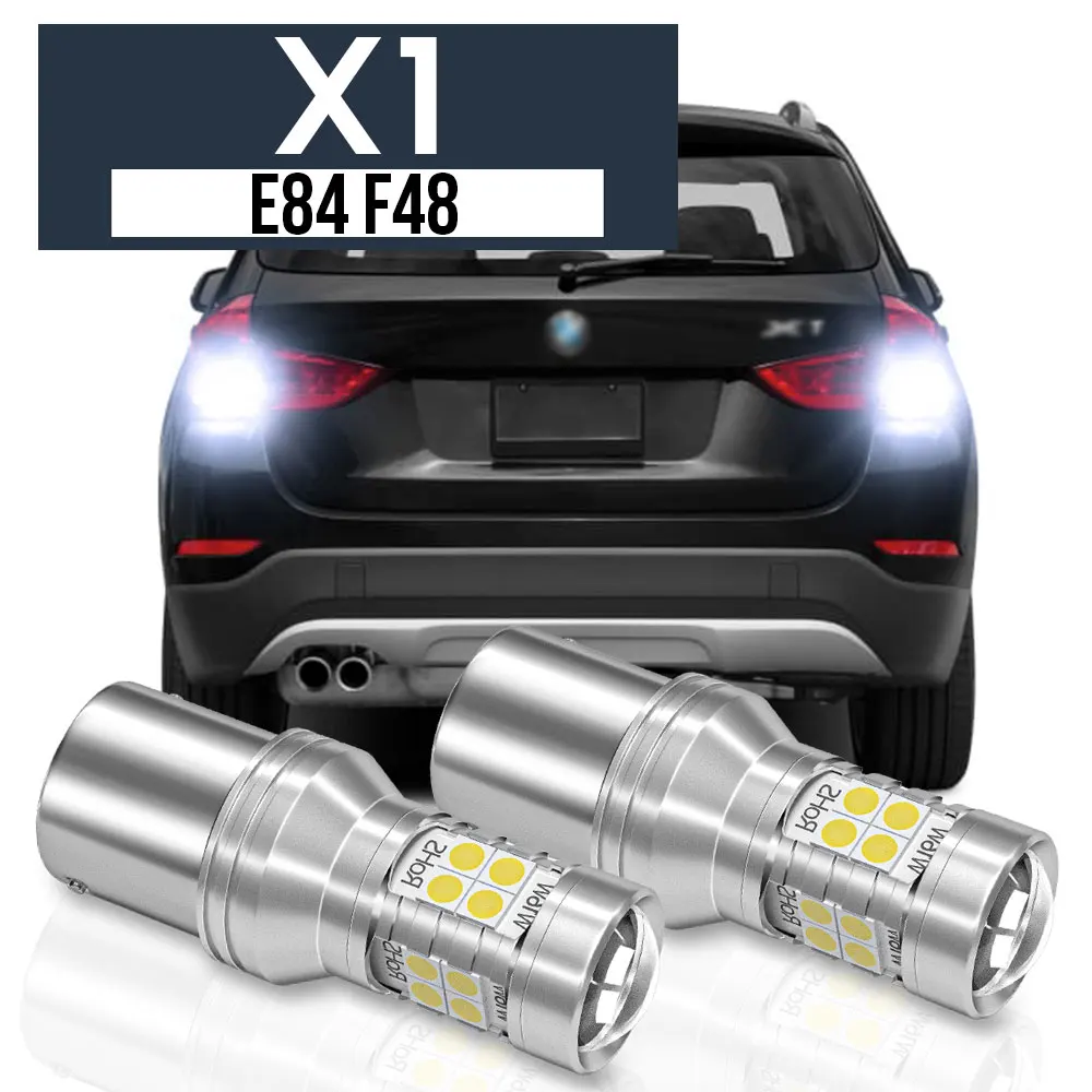 

2pcs LED Backup Light Reverse Lamp Blub Canbus Accessories For BMW X1 E84 F48 2009 2010 2011 2012 2013 2014 2015 2016 2017 2018