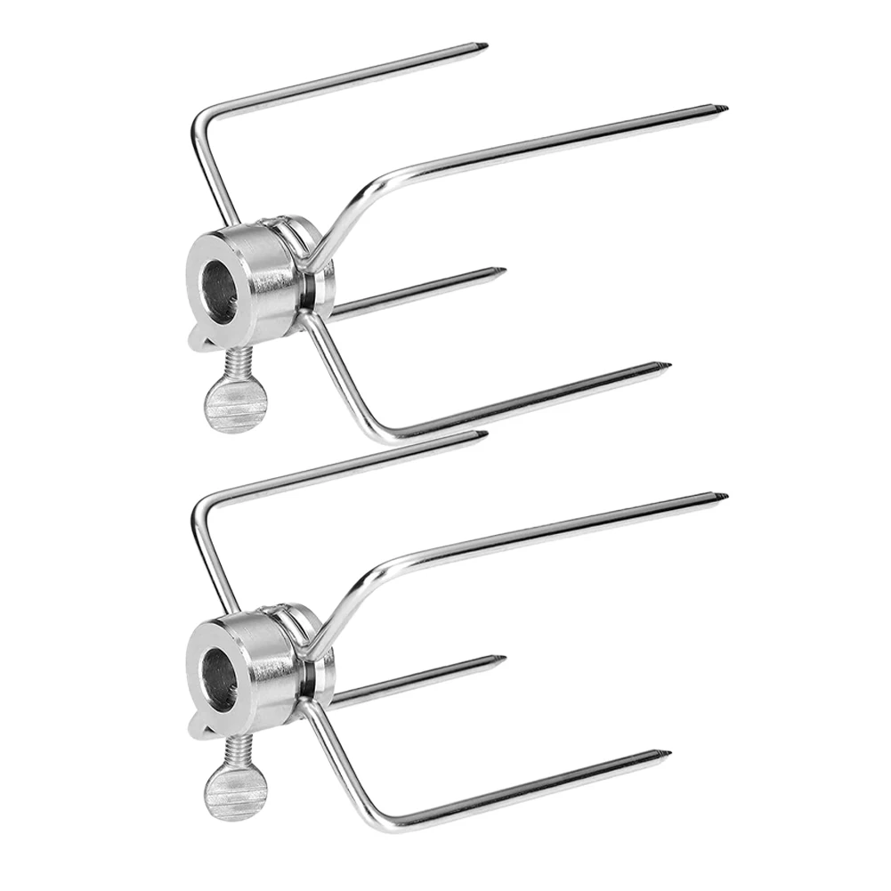 Forks BBQ Clamp Easy Insertion And Removal Sturdy Prong Design Adjustable Screw Number Of Pieces Package Content
Forks BBQ Clamp Easy Insertion And Removal Sturdy Prong Design Adjustable Screw Number Of Pieces Package Content