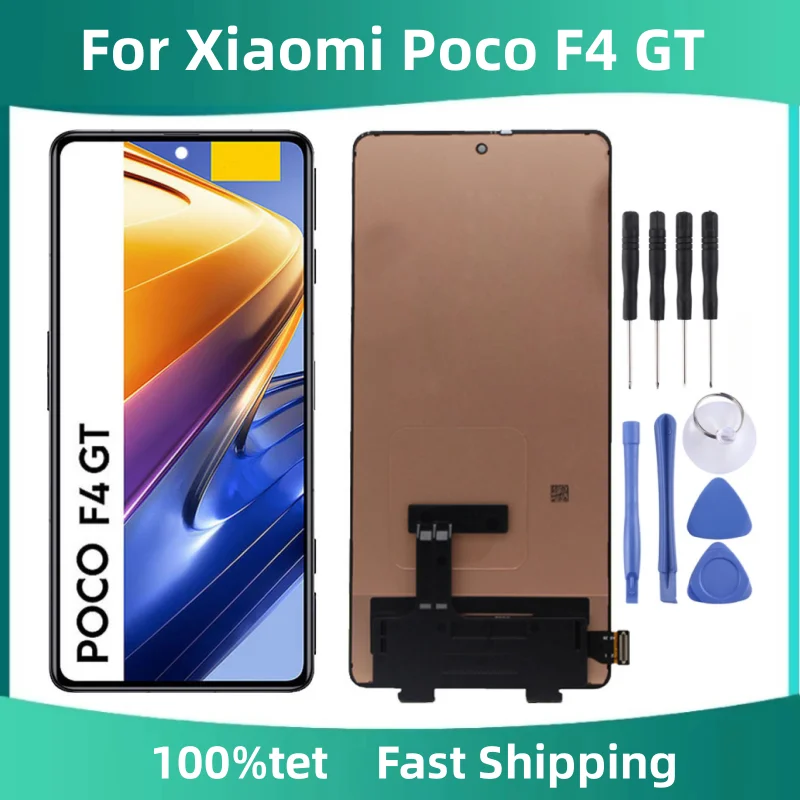 Original 6.67" For Xiaomi Poco F4 GT Screen LCD Display With Frame For POCO F4GT 21121210G LCD Display Touch Screen Parts
Original 6.67" For Xiaomi Poco F4 GT Screen LCD Display With Frame For POCO F4GT 21121210G LCD Display Touch Screen Parts