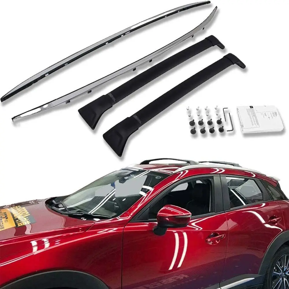 

Алюминиевые кровельные рейки, поперечные рейки, поперечные рейки, подходят для Mazda CX-5 CX5 2017-2021