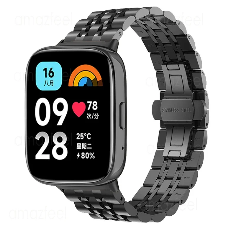 Ремешок металлический для смарт-часов Redmi Watch 3 Active, сменный Браслет из нержавеющей стали для xiaomi redmi Watch 3 active
Ремешок металлический для смарт-часов Redmi Watch 3 Active, сменный Браслет из нержавеющей стали для xiaomi redmi Watch 3 active