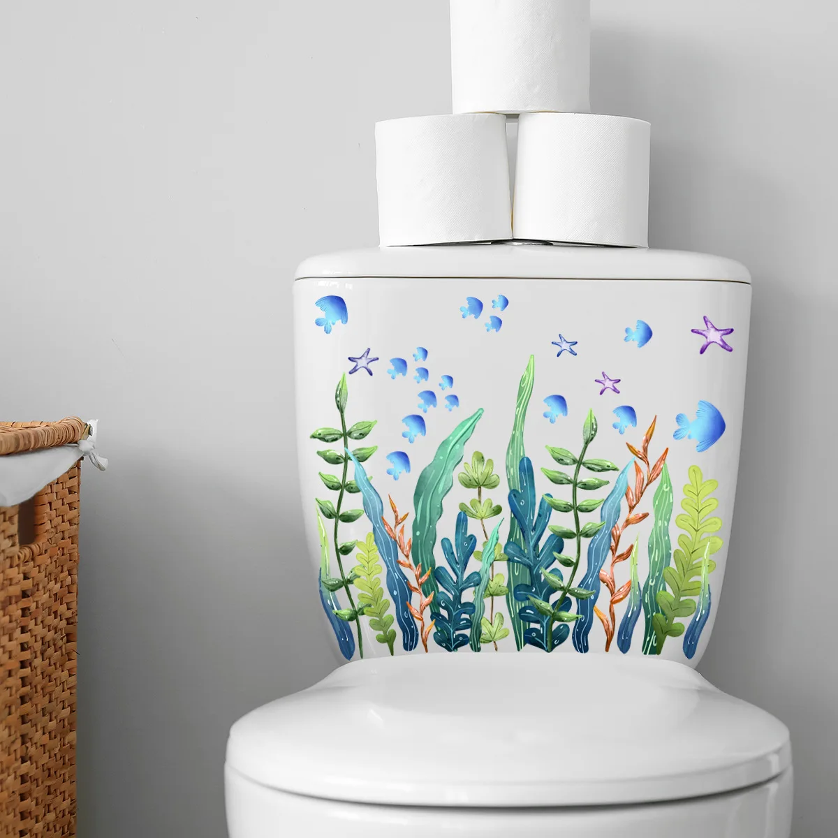 Cartoon Undersea Plant Toilet Wall Stickers Bathroom Bathtub Decoration Cupboard Home Decor Decals Removable Waterproof Posters
Cartoon Undersea Plant Toilet Wall Stickers Bathroom Bathtub Decoration Cupboard Home Decor Decals Removable Waterproof Posters