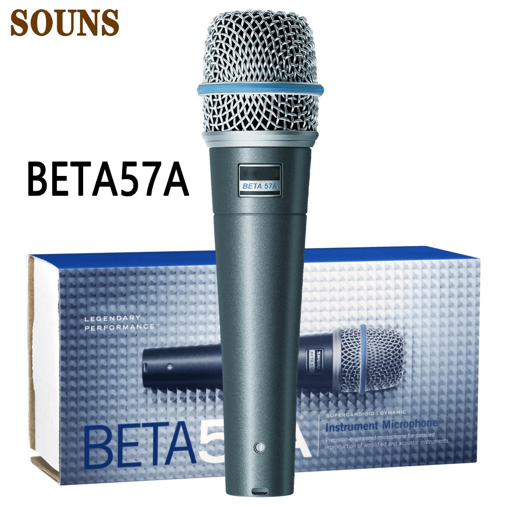 BETA57A Microphone Dynamic Instrument microphone drum kit beta57a mic for Band stage performance
BETA57A Microphone Dynamic Instrument microphone drum kit beta57a mic for Band stage performance