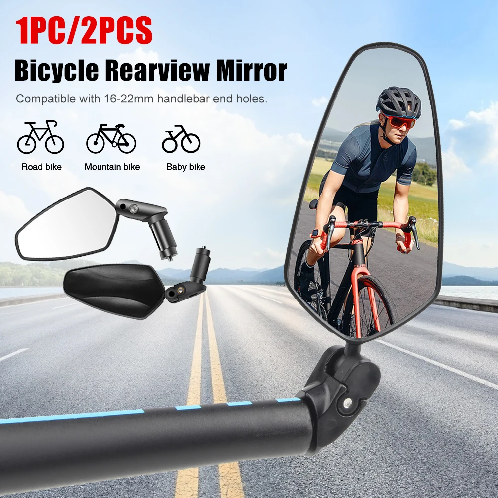 1/2PCS Bicycle Rearview Mirror Adjustable Foldable HD Large Viewing Angle Mountain Bike Rear View Mirror Modified Parts
1/2PCS Bicycle Rearview Mirror Adjustable Foldable HD Large Viewing Angle Mountain Bike Rear View Mirror Modified Parts