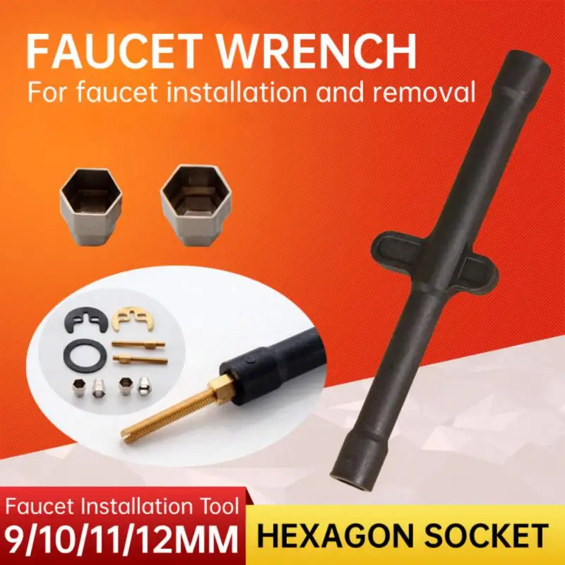 Faucet Socket Wrench 9/10/11/12mm Fixing Horseshoe Screw Rod Faucet Installation Removal Tools Bathroom Accessories
Faucet Socket Wrench 9/10/11/12mm Fixing Horseshoe Screw Rod Faucet Installation Removal Tools Bathroom Accessories