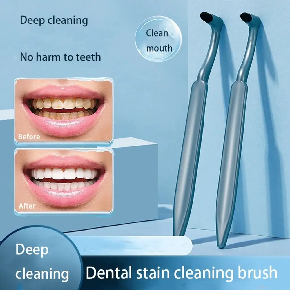 

Removing Tartar Toothbrush Portable Dental Scaler Dental Cleaning Tool Soft Bristles Teeth Cleaning Care Adult Toothbrush Men
