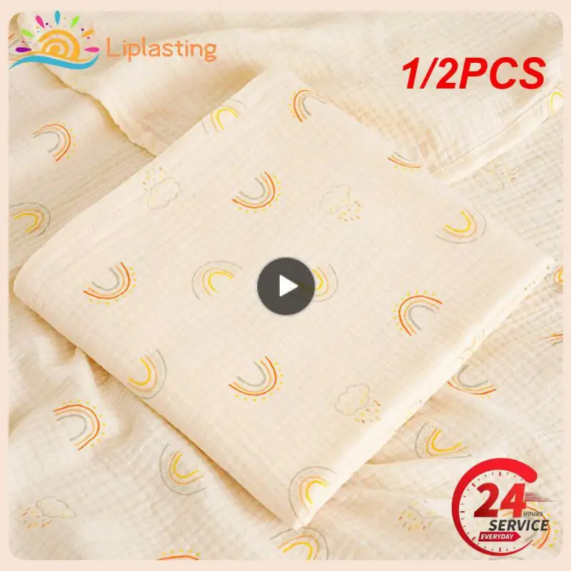 1/2PCS Baby Muslin Swaddle Blanket Multi-pattern Cotton Large Soft Baby Receiving Blankets Newborn Swaddle-Wrap Lightweight
1/2PCS Baby Muslin Swaddle Blanket Multi-pattern Cotton Large Soft Baby Receiving Blankets Newborn Swaddle-Wrap Lightweight