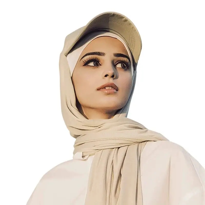 Women Hijab Baseball Caps with Instant Jersey Scarf Muslim Veil Shawls Wrap Turban Hat Bonnet Hair Cover Headscarf Ready To Wear
Women Hijab Baseball Caps with Instant Jersey Scarf Muslim Veil Shawls Wrap Turban Hat Bonnet Hair Cover Headscarf Ready To Wear