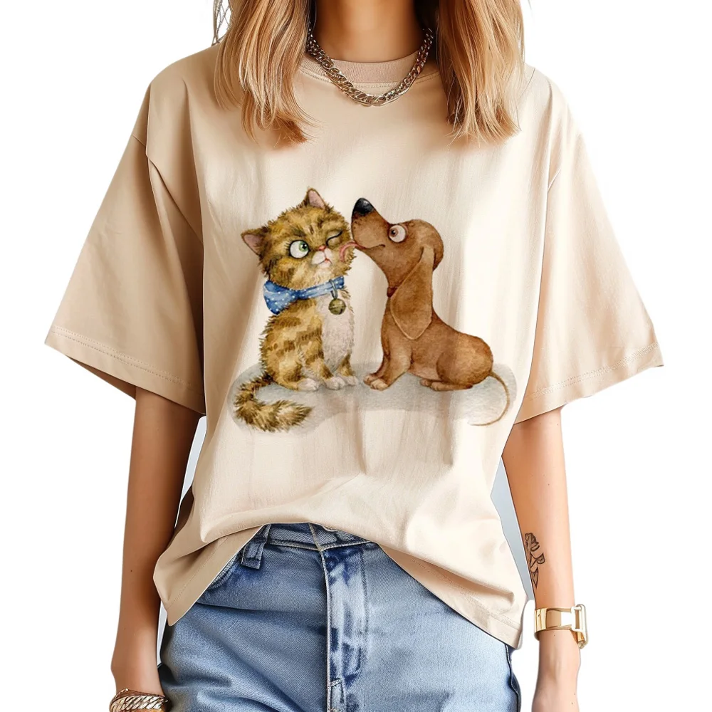 Dachshund t-shirts women streetwear funny designer top girl harajuku Japanese funny clothing
Dachshund t-shirts women streetwear funny designer top girl harajuku Japanese funny clothing