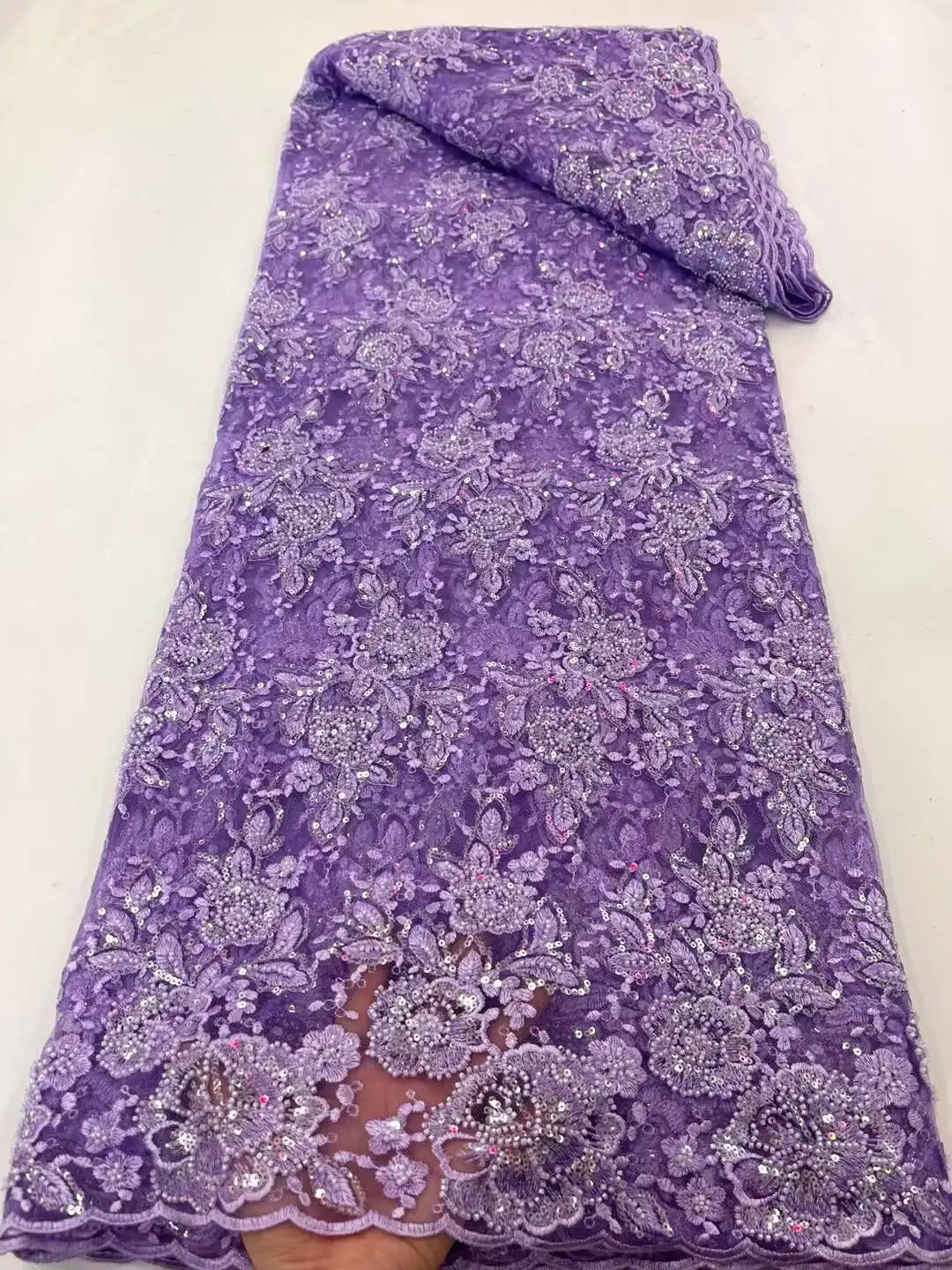 Luxury Sequence African Beaded Lace Fabrics 2023 Latest High Quality French Tulle Lace Embroidery With Beads For Party Dress
Luxury Sequence African Beaded Lace Fabrics 2023 Latest High Quality French Tulle Lace Embroidery With Beads For Party Dress