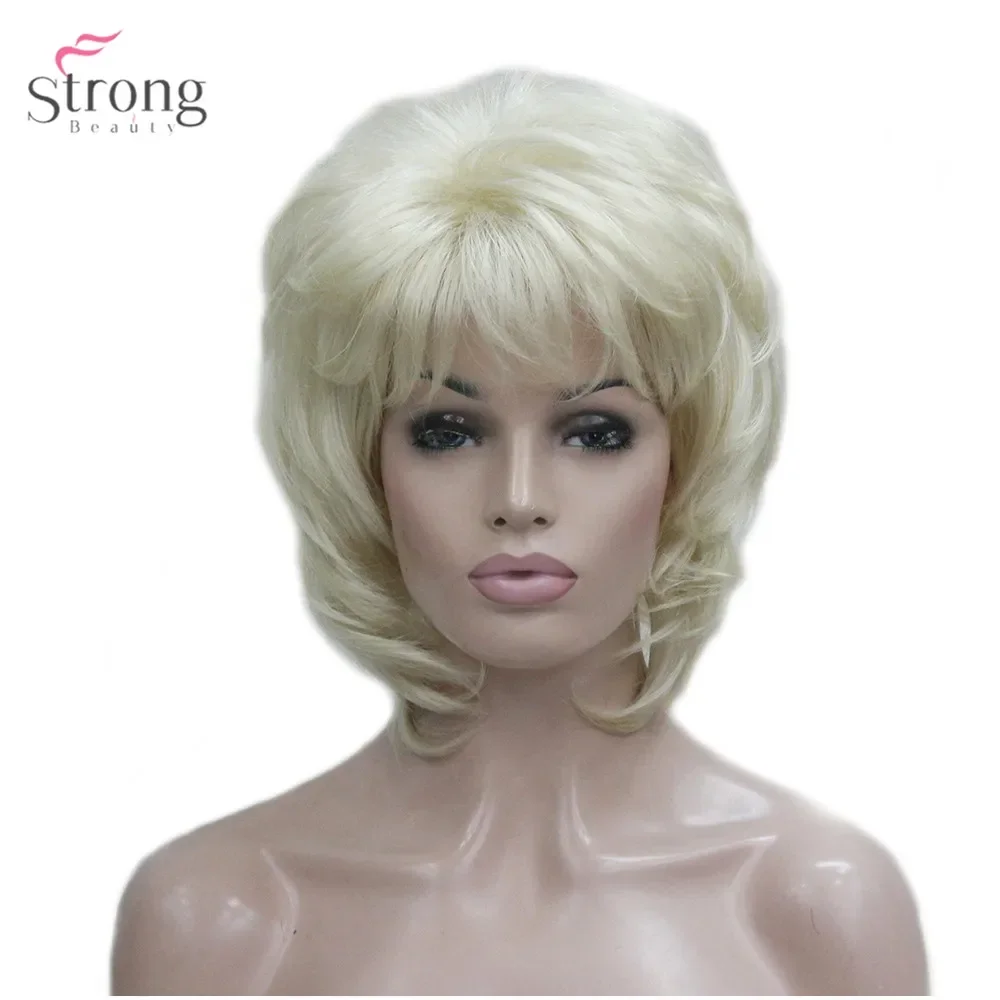StrongBeauty Women's Synthetic Wig Short Straight Fluffy Natural Hair Capless Wigs Bleach Blonde #613
StrongBeauty Women's Synthetic Wig Short Straight Fluffy Natural Hair Capless Wigs Bleach Blonde #613