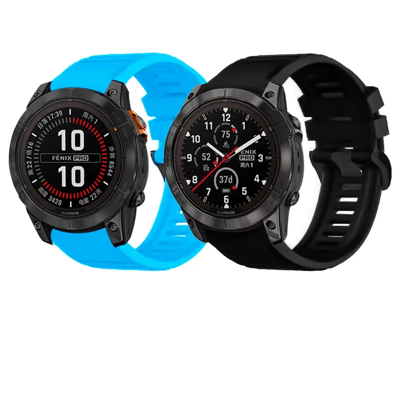QuickFit 22mm 26mm Strap for Garmin Epix Gen 2 Silicone Band for Garmin Fenix 7Pro 7X Pro 5Plus 6XPro Enduro2 Bracelet Watchband
QuickFit 22mm 26mm Strap for Garmin Epix Gen 2 Silicone Band for Garmin Fenix 7Pro 7X Pro 5Plus 6XPro Enduro2 Bracelet Watchband