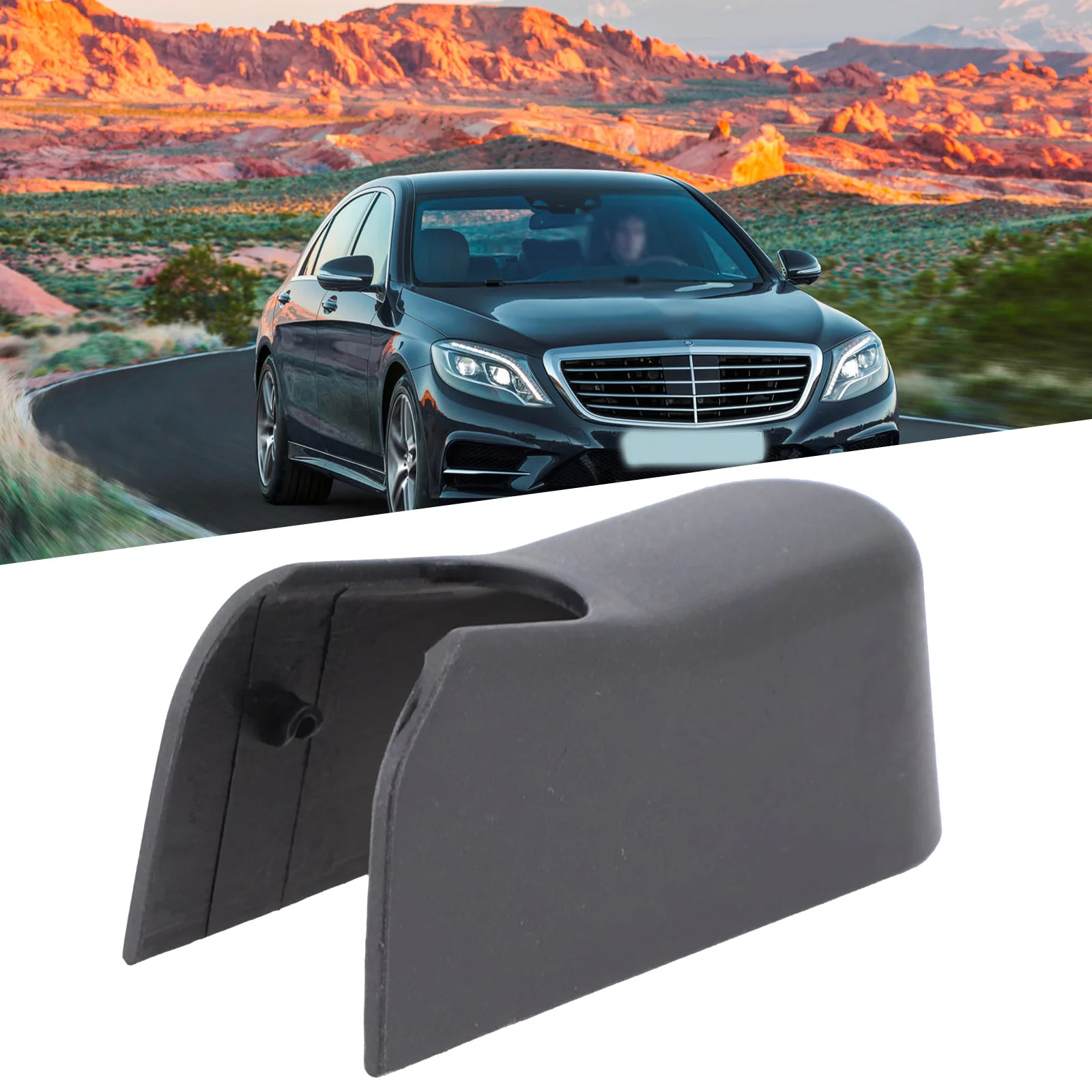 Black Windshield Wiper Arm Nut Cover Cap for MercedesBenz ML GLK R GL Class Fine Workmanship Easy Installation
Black Windshield Wiper Arm Nut Cover Cap for MercedesBenz ML GLK R GL Class Fine Workmanship Easy Installation