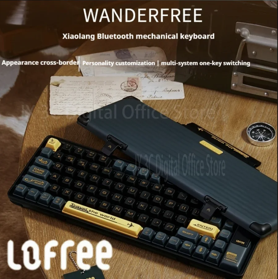 Lofree 84-клавишная механическая клавиатура Xiaolang с альтернативным движением или ЭРГ, беспроводная Bluetooth-клавиатура для Ipad, игровые Киберспорт, офисный компьютер, ноутбук
Lofree 84-клавишная механическая клавиатура Xiaolang с альтернативным движением или ЭРГ, беспроводная Bluetooth-клавиатура для Ipad, игровые Киберспорт, офисный компьютер, ноутбук