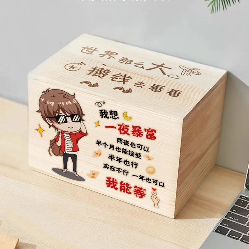 Coin Acceptor Anime Piggy Bank Counter Dispenser Sorter Money Saving Box Organizer Cajas Madera Para Decorar Pink Room Decor
Coin Acceptor Anime Piggy Bank Counter Dispenser Sorter Money Saving Box Organizer Cajas Madera Para Decorar Pink Room Decor