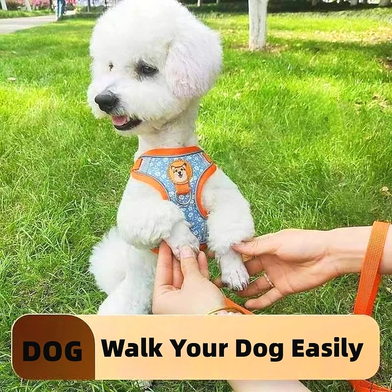 Pet Leash Dog Chest Strap Small and Medium Sized Dog Explosion-proof Reflective Leash Vest Type Cat Teddy Pet Supplies
Pet Leash Dog Chest Strap Small and Medium Sized Dog Explosion-proof Reflective Leash Vest Type Cat Teddy Pet Supplies