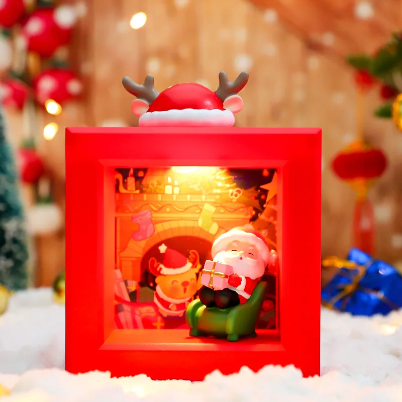 Christmas Decorations, Kindergarten Scene Decorations, Dress Up, Props, Ornaments, Glowing Christmas Square Night Lights
Christmas Decorations, Kindergarten Scene Decorations, Dress Up, Props, Ornaments, Glowing Christmas Square Night Lights