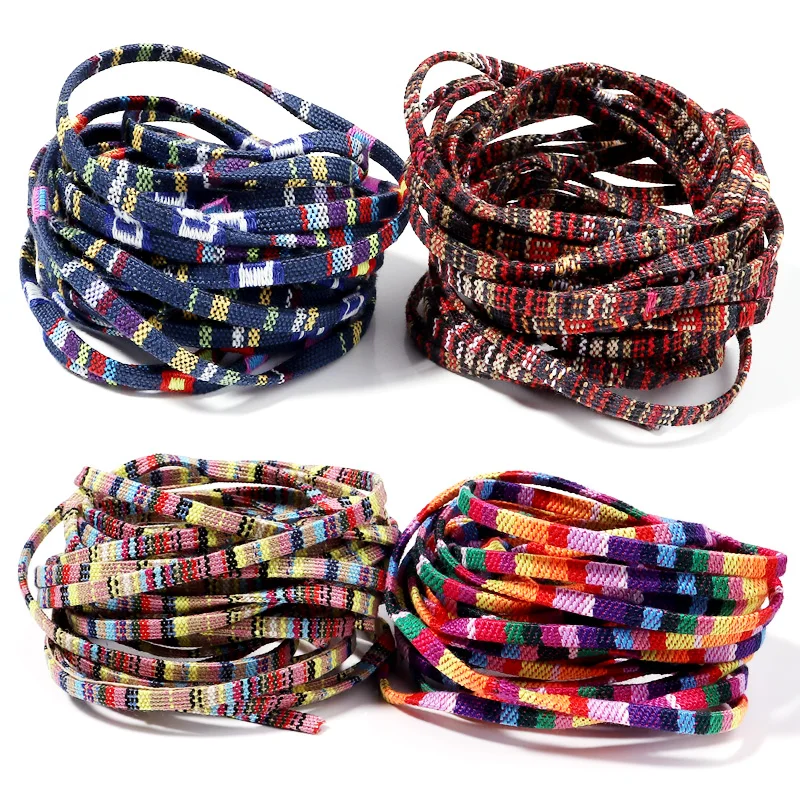 5yards/Lots Multi Colors Cotton Cord Handmade 5mm Flat Fabric Ethnic Rope Textile Wrap Embroider Cords for DIY Bracelets Making
5yards/Lots Multi Colors Cotton Cord Handmade 5mm Flat Fabric Ethnic Rope Textile Wrap Embroider Cords for DIY Bracelets Making