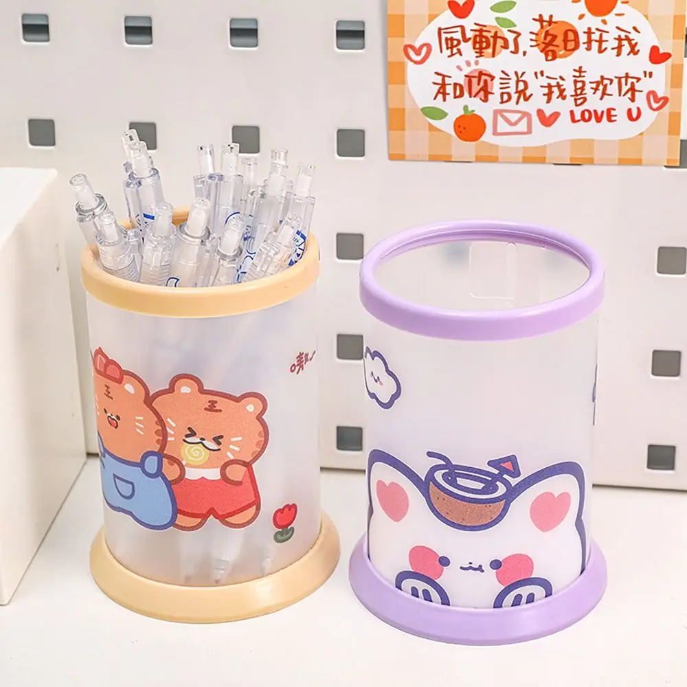 Round Pencil Holder Practical Stationery Gifts Large Capacity Pen Container Cartoon Study Accessory Pen Storage Box Students
Round Pencil Holder Practical Stationery Gifts Large Capacity Pen Container Cartoon Study Accessory Pen Storage Box Students
