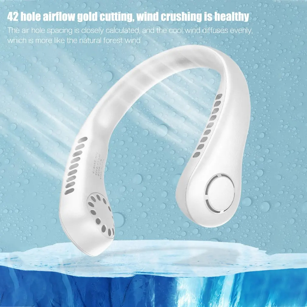Mini Neck Fan Portable Lazy Hanging Fan Bladeless USB Rechargeable Mute Sports Fans for Outdoor Ventilador Portatil Abanicos
Mini Neck Fan Portable Lazy Hanging Fan Bladeless USB Rechargeable Mute Sports Fans for Outdoor Ventilador Portatil Abanicos