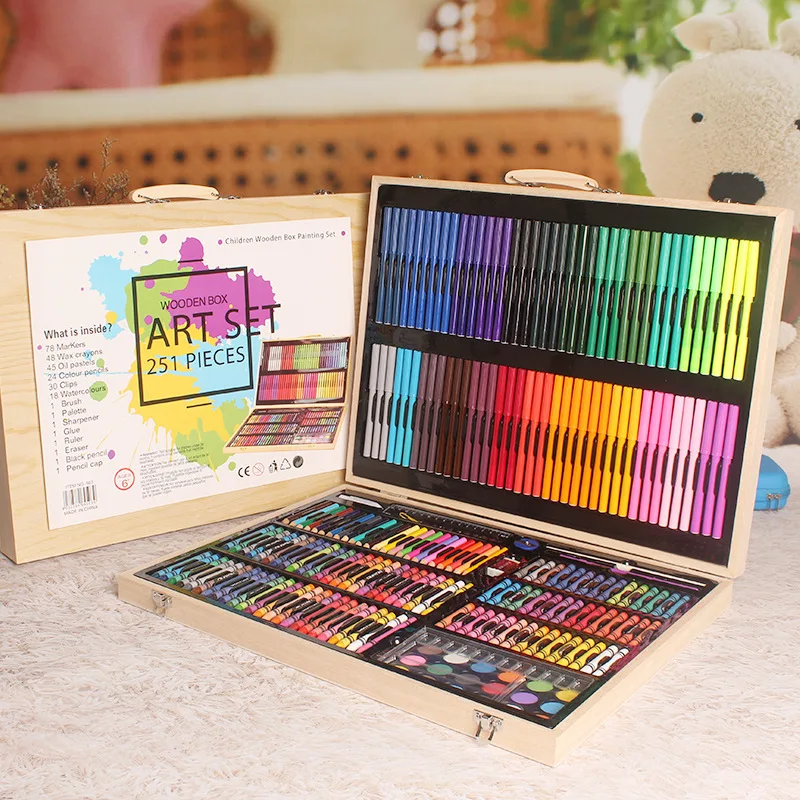 Drawing Tools For Children, Flat Head Brush, Wooden Gift Box, Watercolor Pen Set, Wholesale Art Supplies, Colored Pencils
Drawing Tools For Children, Flat Head Brush, Wooden Gift Box, Watercolor Pen Set, Wholesale Art Supplies, Colored Pencils