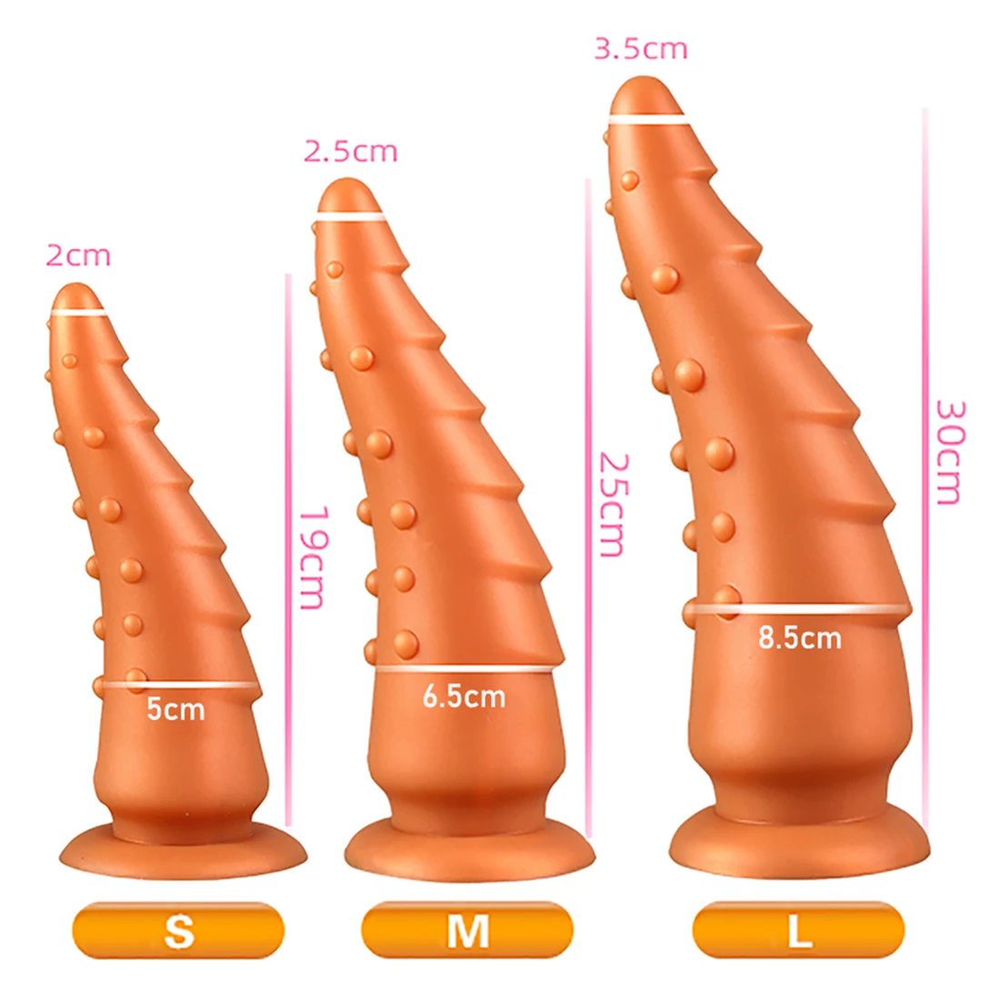 Dildo Grande De Silicone Tentáculo Estimulador Dildo Grande De Silicone Tentáculo Estimulador
