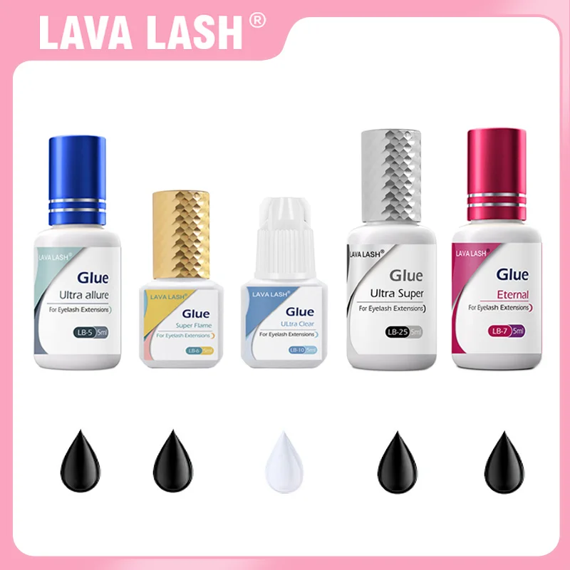 Lava Lash Ultra Allure Ultra Super Flame Eyelash Extensions Glue LB-5 5g Adhesive Beauty Shop Lasting Makeups Tools Black Clear
Lava Lash Ultra Allure Ultra Super Flame Eyelash Extensions Glue LB-5 5g Adhesive Beauty Shop Lasting Makeups Tools Black Clear