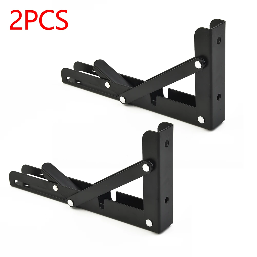 2pcs New Black+Finish Campervan Folding Bracket Table Shelf Fits For Motorhome Caravan Stainless Steel 200 X 106mm RV Parts
2pcs New Black+Finish Campervan Folding Bracket Table Shelf Fits For Motorhome Caravan Stainless Steel 200 X 106mm RV Parts