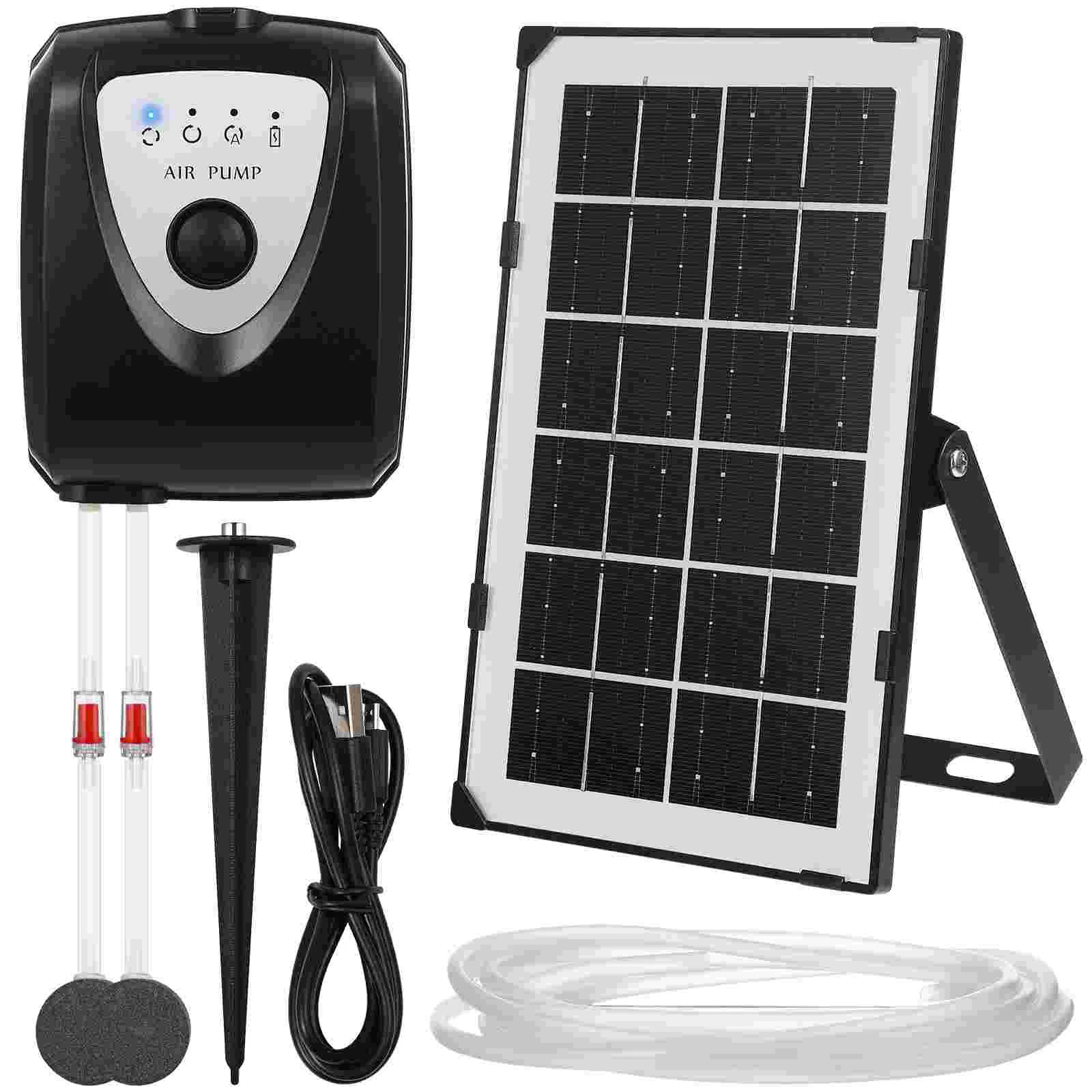 Pump Pond Aerator Air Solar Set Solar Power Air Pump Aerator Set Oxygenation Equipments For Aquarium Fish Tank Garden Pond
Pump Pond Aerator Air Solar Set Solar Power Air Pump Aerator Set Oxygenation Equipments For Aquarium Fish Tank Garden Pond