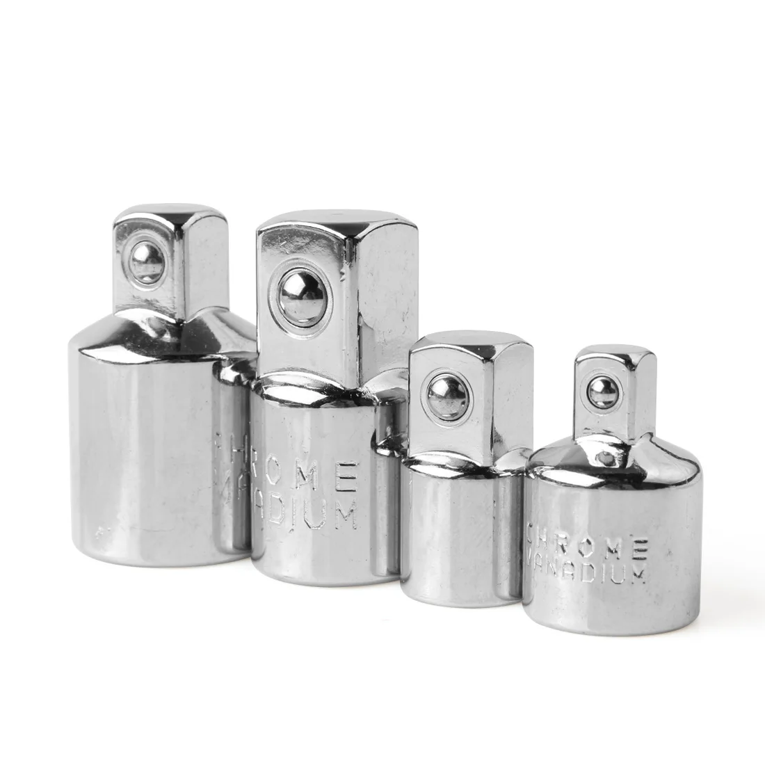 4pcs 1/4 3/8 1/2 Chrome Vanadium Steel Drive Socket Adapter Converter Reducer Air Impact Socket Wrench Adapter Hand Tools Set
4pcs 1/4 3/8 1/2 Chrome Vanadium Steel Drive Socket Adapter Converter Reducer Air Impact Socket Wrench Adapter Hand Tools Set