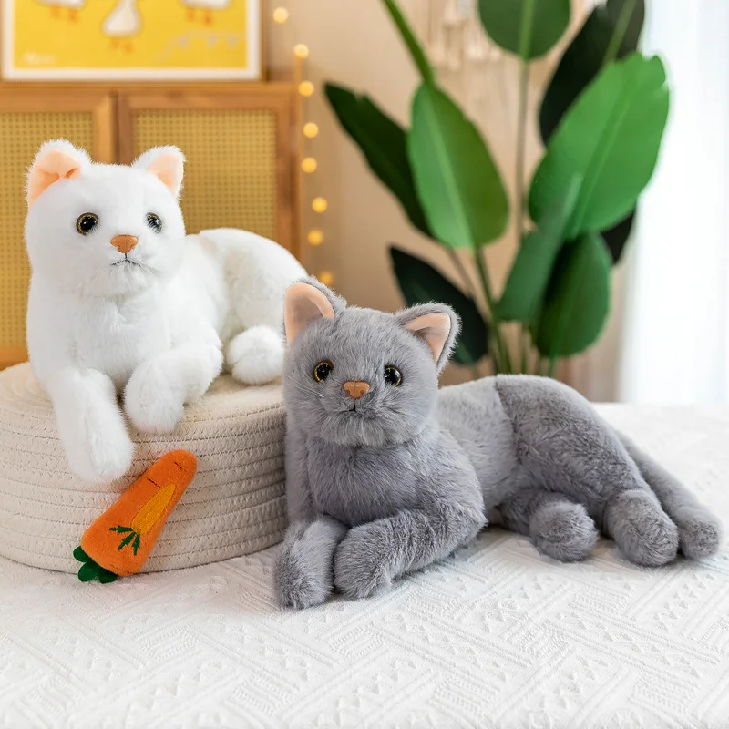 Имитация моделей кошек, плюшевые игрушки, мягкая подушка для животных, милый кот, диван, подушка для спальни, детские игрушки, украшение дома, рождественский подарок
Имитация моделей кошек, плюшевые игрушки, мягкая подушка для животных, милый кот, диван, подушка для спальни, детские игрушки, украшение дома, рождественский подарок
