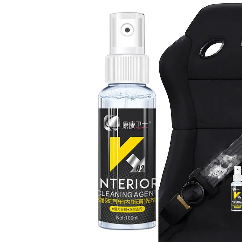 Interior Car Cleaner Car Fabric Cleaner 100ml Multipurpose Cleaner For Leather Furniture Car Interiors & Seats Couches Apparel
Interior Car Cleaner Car Fabric Cleaner 100ml Multipurpose Cleaner For Leather Furniture Car Interiors & Seats Couches Apparel