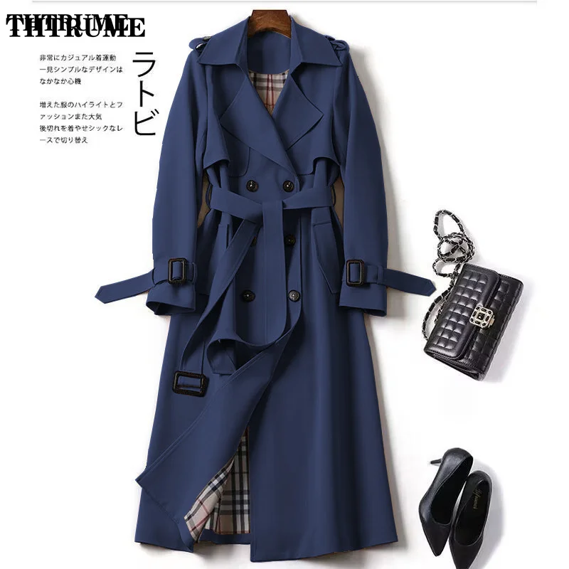 Trench Coat Women | Long Sleeve Widebreaker Streetwear Midi Long Coat Women 21 S7a11fe4d215f40f6956226a64d33ffd2n