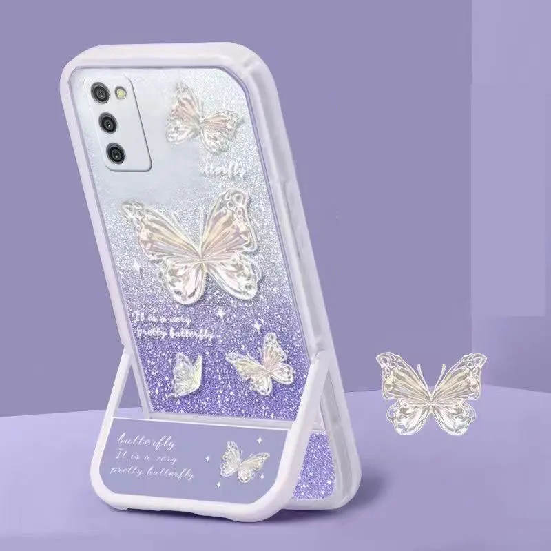 GLITTER Invisible Bracket Phone Case For Samsung A03s Butterfly Strand Holder Cover For Samsung galaxy A03s A04 A13 Case Coque
GLITTER Invisible Bracket Phone Case For Samsung A03s Butterfly Strand Holder Cover For Samsung galaxy A03s A04 A13 Case Coque