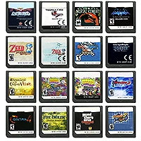 

DS Game Cartridge Fire Emblem Contra Grand Theft Auto Mega Man zZelda for NDS/3DS/2DS Video Game Console Card