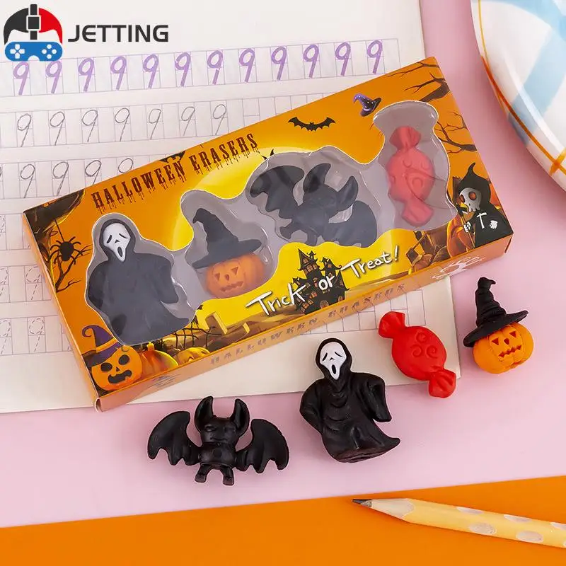 Creative Mini Cartoon Erasers Soft Durable Pencil Halloween Erasers Kids Students School Funny Stationery Correction Supplies
Creative Mini Cartoon Erasers Soft Durable Pencil Halloween Erasers Kids Students School Funny Stationery Correction Supplies