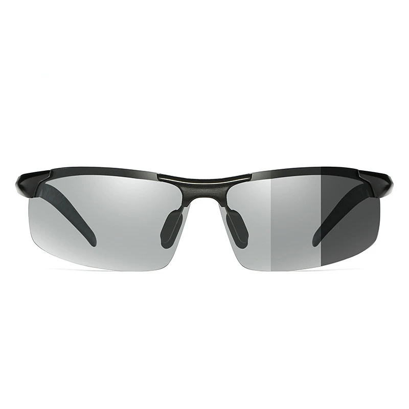 

Change Color Photochromic Sunglasses Men Women Titanium Polarized Sun Glasses Chameleon All-weather Anti-glare Driving