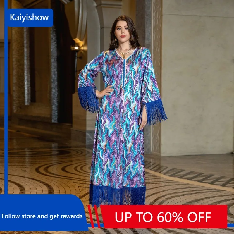 Eid Jalabiya Floral Print Party Dress for Women Abaya Vestidos Tassel Long Sleeve Eid Muslim Dresses Ramadan Abayas Kaftan 2023
Eid Jalabiya Floral Print Party Dress for Women Abaya Vestidos Tassel Long Sleeve Eid Muslim Dresses Ramadan Abayas Kaftan 2023