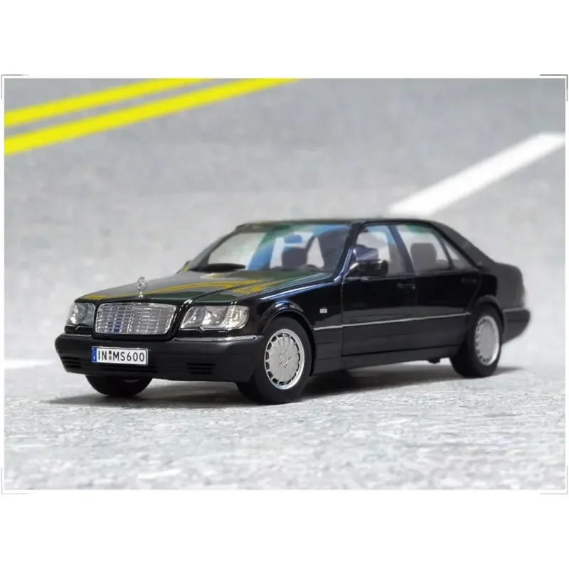 

1/18 Model For Mercedes Benz S600 V12 W140 1990 Diecast Model CAR Toys Kids Boys Gifts Collection Black/White Metal,Plastic