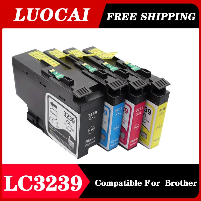 Чернильные картриджи LC3239, совместимые с Brother MFC-J6945DW J5945DW J5845DW LC3337XL LC3339XXL Brother J1300
Чернильные картриджи LC3239, совместимые с Brother MFC-J6945DW J5945DW J5845DW LC3337XL LC3339XXL Brother J1300