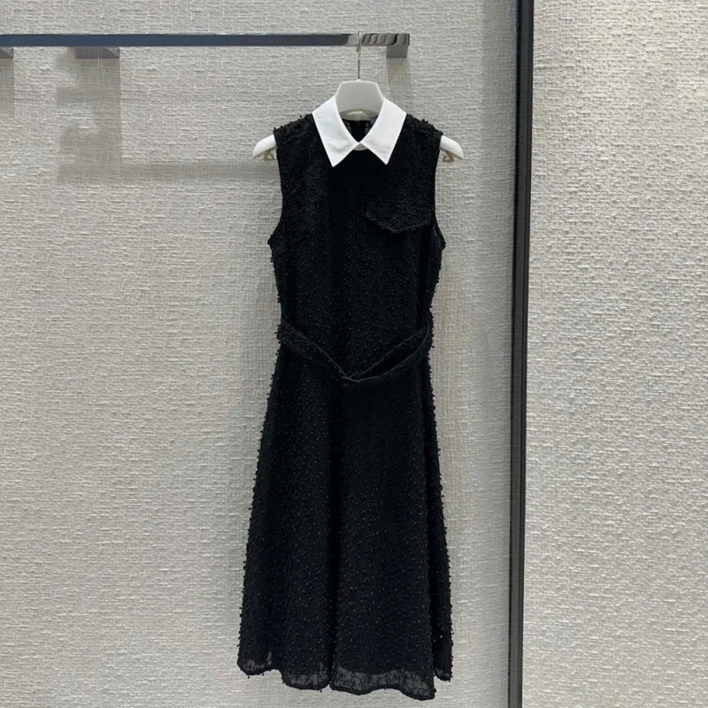 Women Fashion Mid Calf Dress Turn Down Collar Lace Long Dresses with Belt Elegant Female Summer Clothes
Women Fashion Mid Calf Dress Turn Down Collar Lace Long Dresses with Belt Elegant Female Summer Clothes