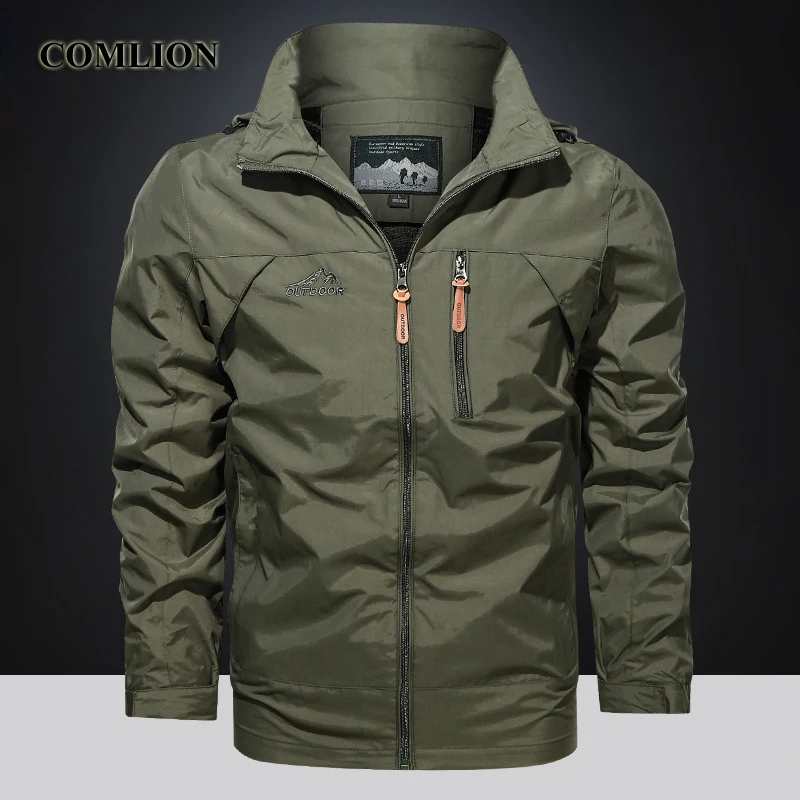 Men Outdoor Hiking Jackets Waterproof Hooded Windbreaker Coat Men New Casual Jacket Tactics Military Jackets Men 5XL Quick Dry
Men Outdoor Hiking Jackets Waterproof Hooded Windbreaker Coat Men New Casual Jacket Tactics Military Jackets Men 5XL Quick Dry
